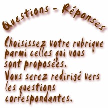 Questions r�ponses � propos des annonces