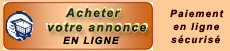 Acheter votre annonce en ligne (Paiement s�curis�)