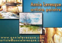 Annie Levesque, artiste peintre